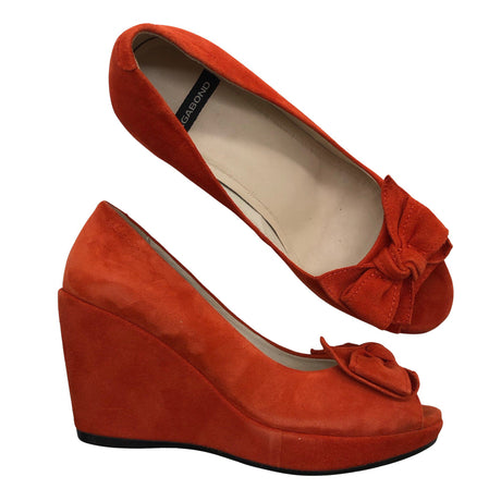 Unisex Vagabond - Wedge heel shoes, size 37 - Orange ()
