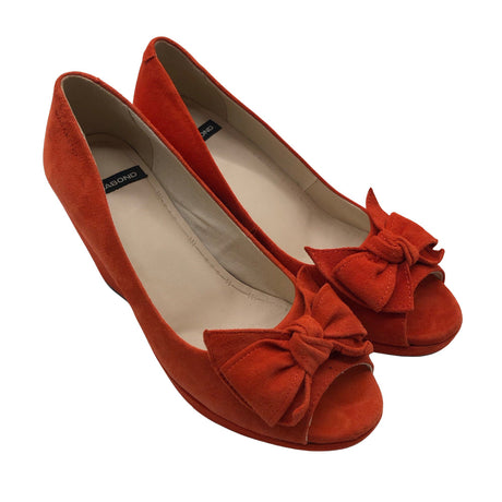 Unisex Vagabond - Wedge heel shoes, size 37 - Orange (2)