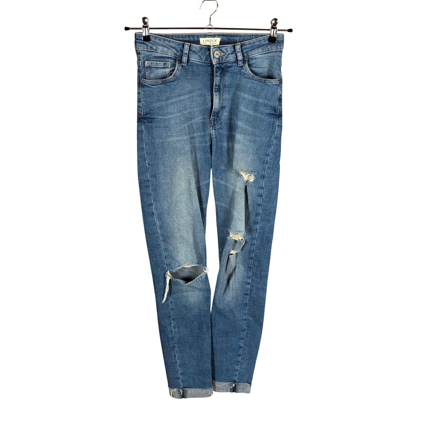Unisex Lindex - Jeans, size 36 - Blue (1)