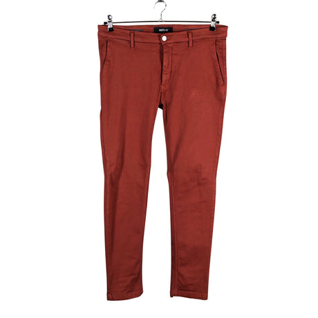Unisex Replay - Chinos, size W34 - Brown ()