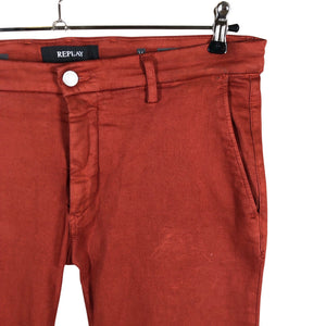Unisex Replay - Chinos, size W34 - Brown (3)