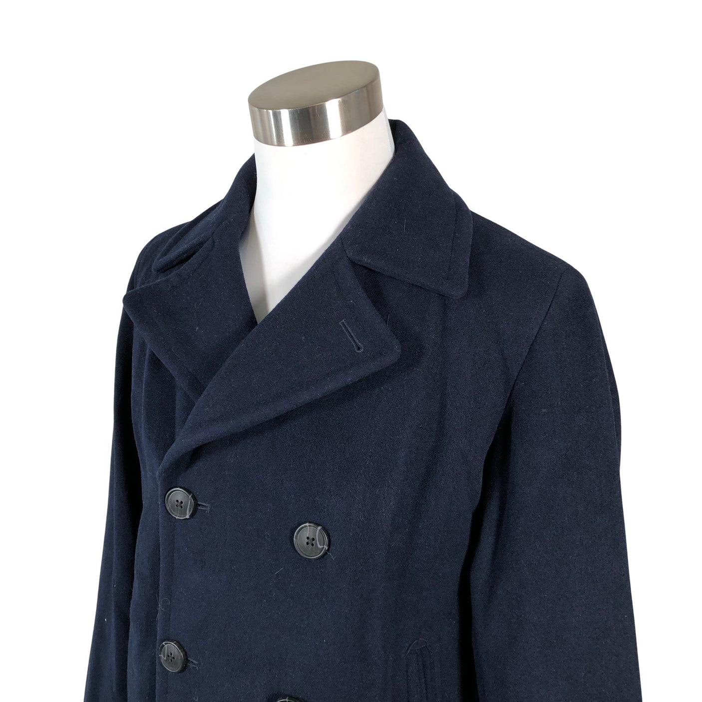 Unisex Selected - Wool coat, size L - Blue (3)