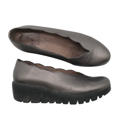 Unisex Wonders - Wedge heel shoes, size 37 - Gray ()