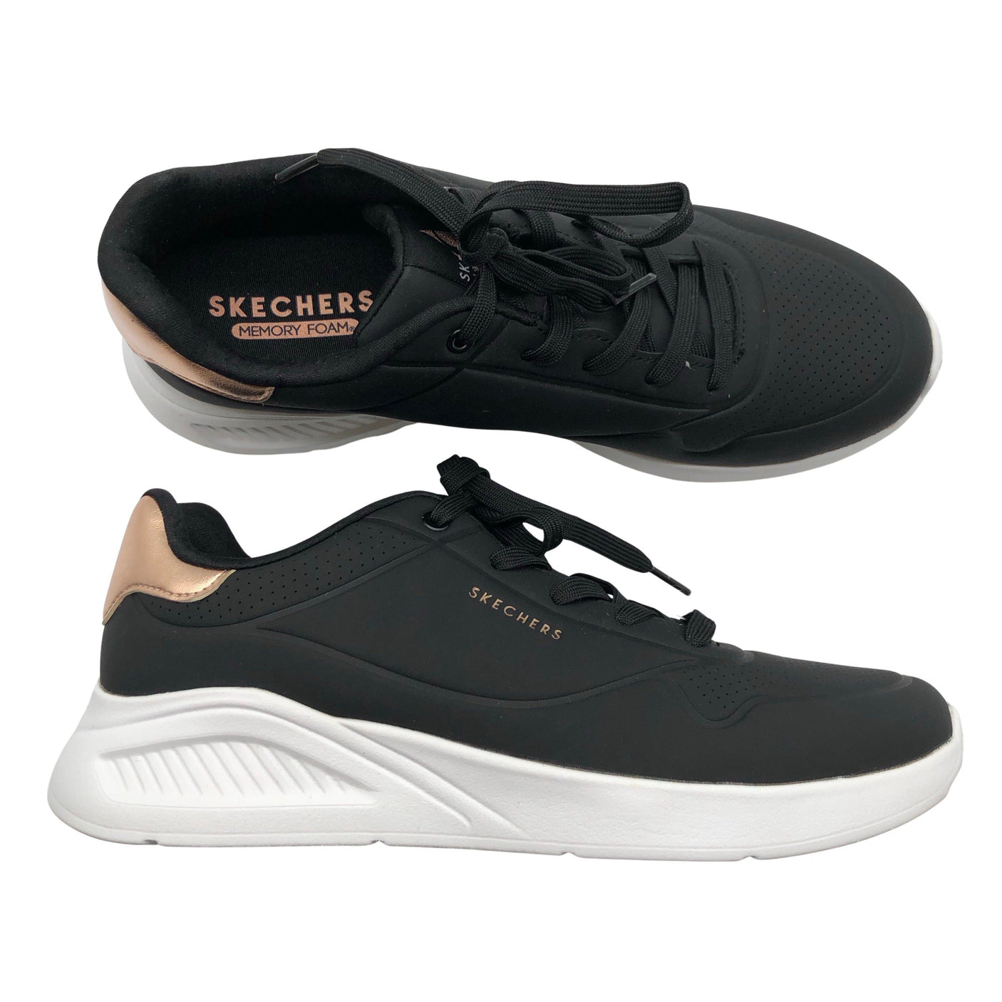 Unisex Skechers - Casual sneakers, size 41 - Black (1)