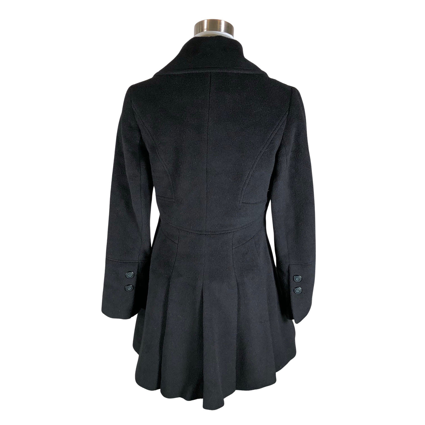 Unisex Tumi by Boho Andino Peru - Wool coat, size 38 - Black (2)