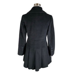 Unisex Tumi by Boho Andino Peru - Wool coat, size 38 - Black (2)
