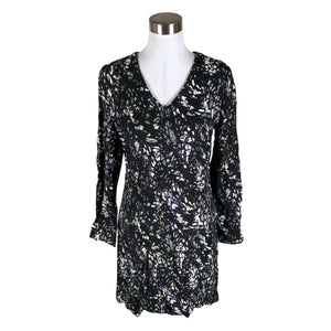 Unisex Part two - Schiffon dress, size 36 - Black (1)
