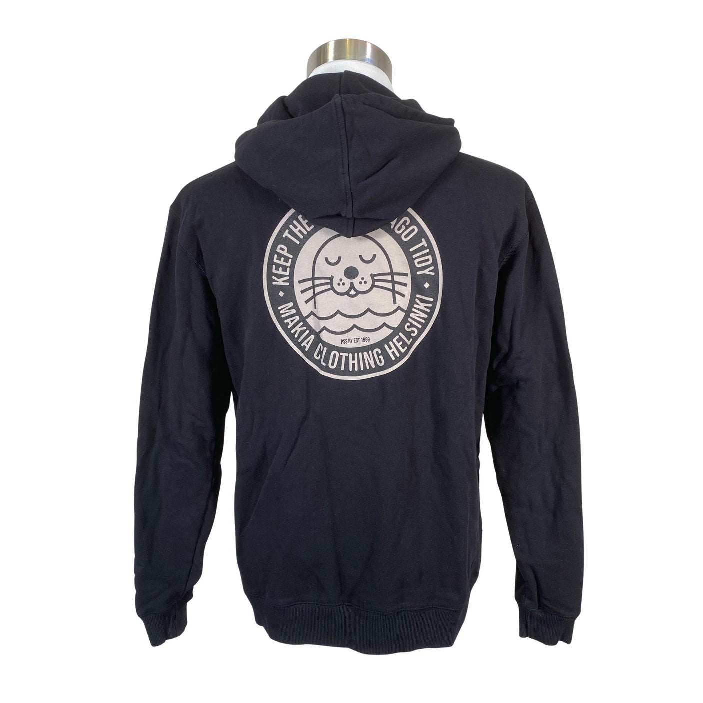 Unisex Makia - Hoodie, size L - Black (2)