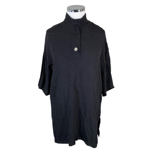 Unisex Marimekko - Schiffon tunic, size 42 - Black (1)