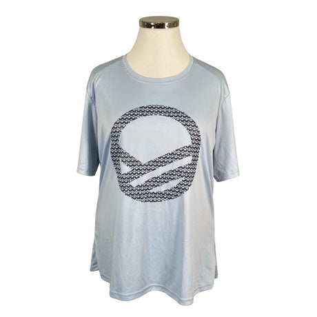 Unisex Halti - Sports shirt, short sleeve, size 46 - Light blue ()