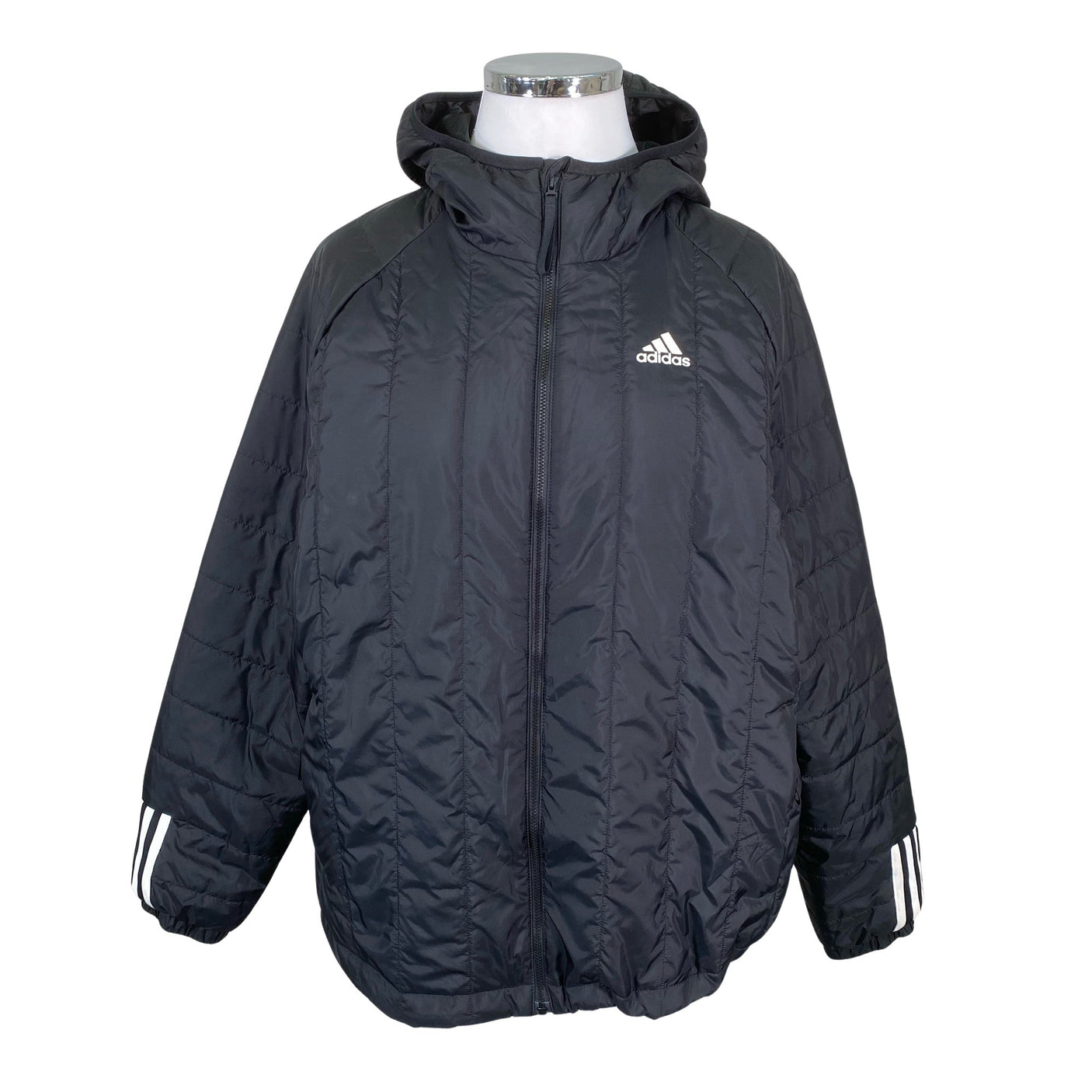 Unisex Adidas - Lightly padded jacket, size 48 - Black (1)
