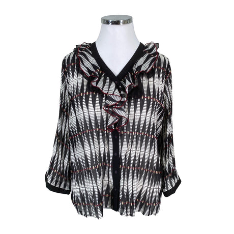 Unisex Kriss - Blouse, size 42 - White ()