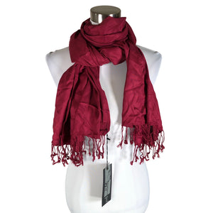 Unisex Trendy Line - Scarf, size Maxi - Wine red (1)