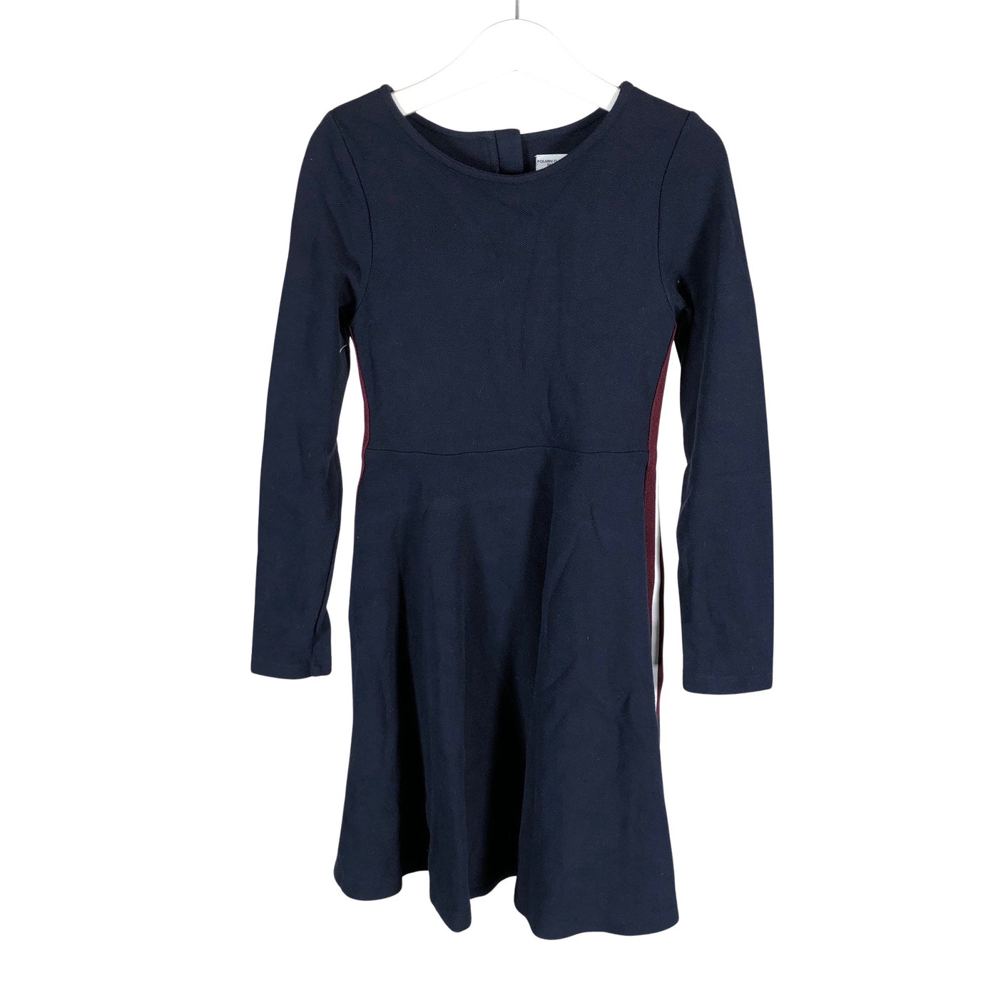 Unisex Polarn O. Pyret - Tricot dress, size 122 - 128 - Blue (1)