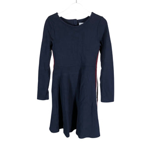 Unisex Polarn O. Pyret - Tricot dress, size 122 - 128 - Blue (1)