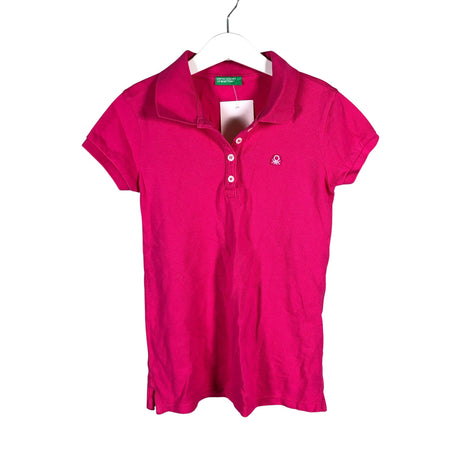 Unisex Benetton - Polo shirt, size 134 - 140 - Pink ()