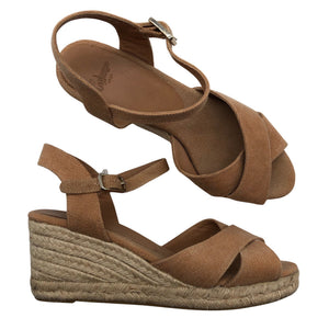 Unisex Castañer - Wedge sandals, size 40 - Brown (1)
