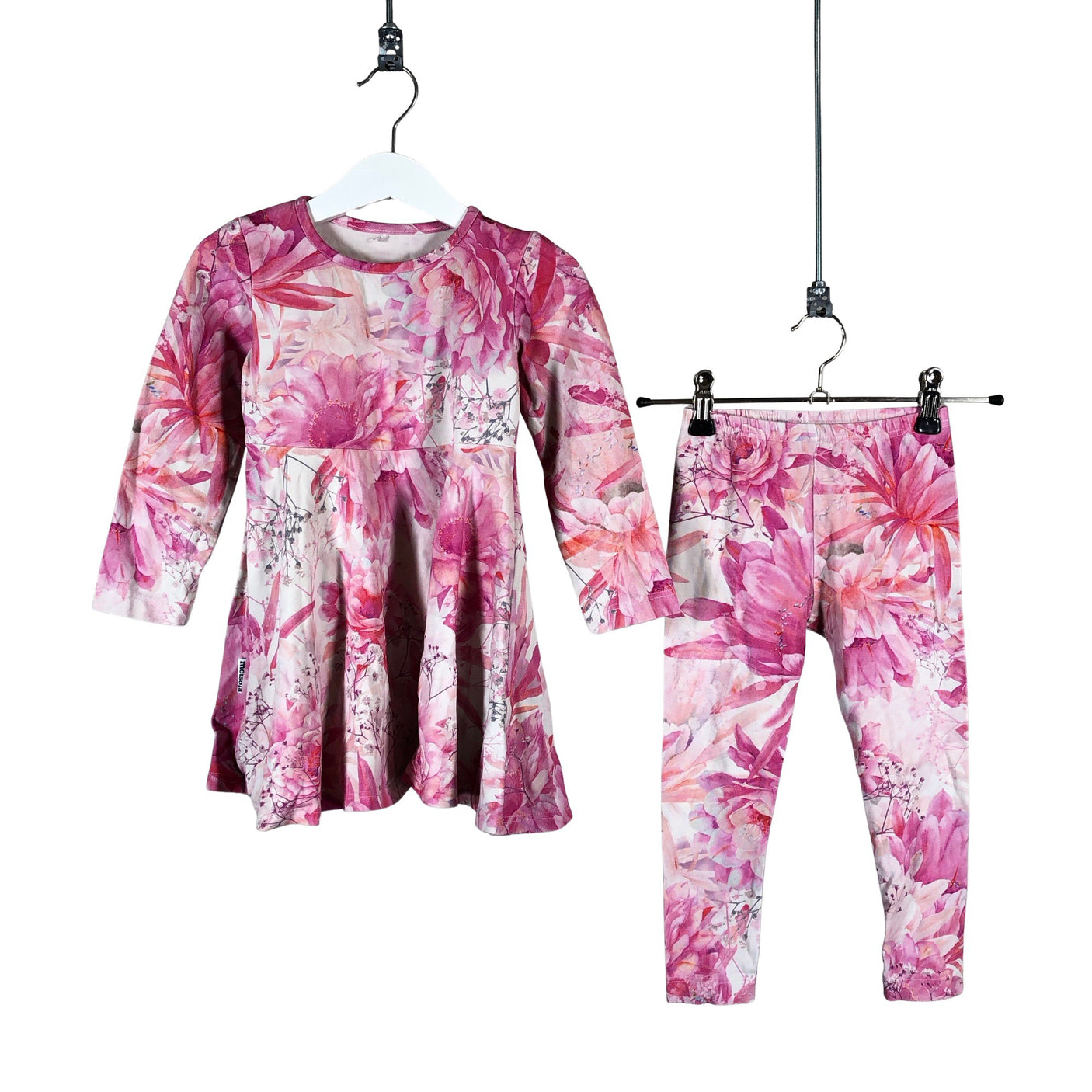 Unisex Metsola - Tricot dress, size 98 - 104 - Pink (1)