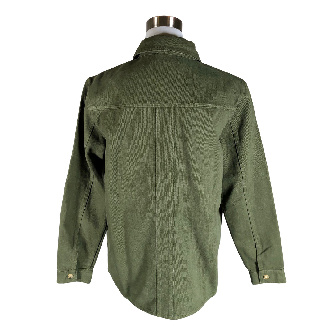 Unisex Sézane - Denim jacket, size 38 - Green (2)