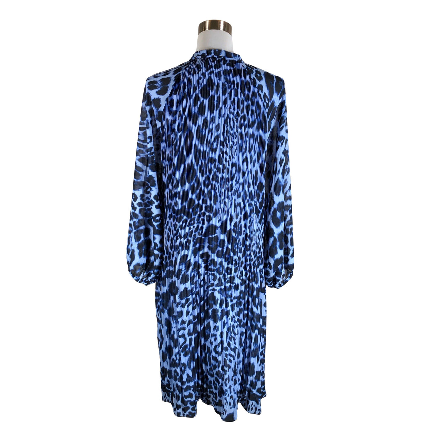 Unisex InWear - Schiffon dress, size 40 - Blue (2)