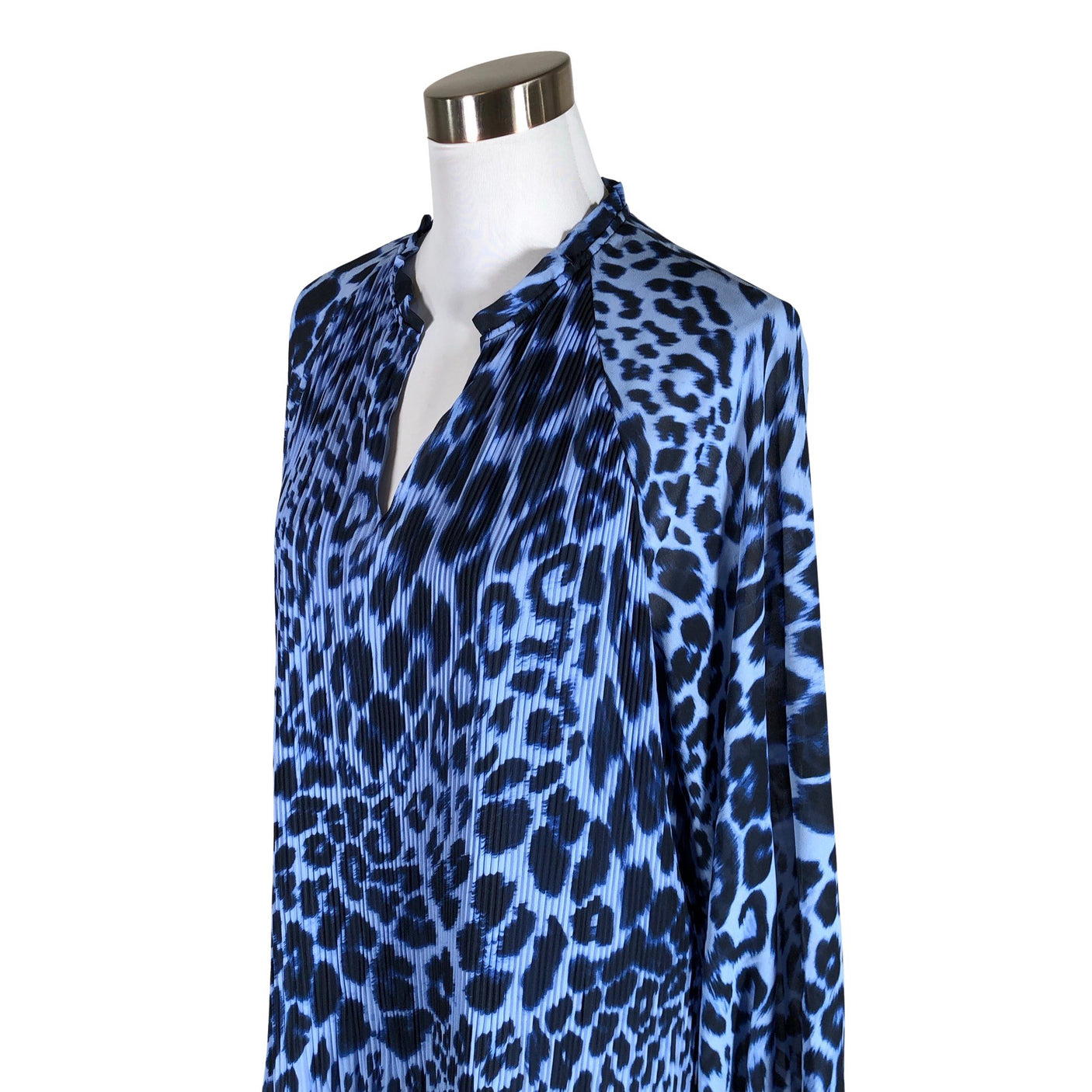 Unisex InWear - Schiffon dress, size 40 - Blue (3)