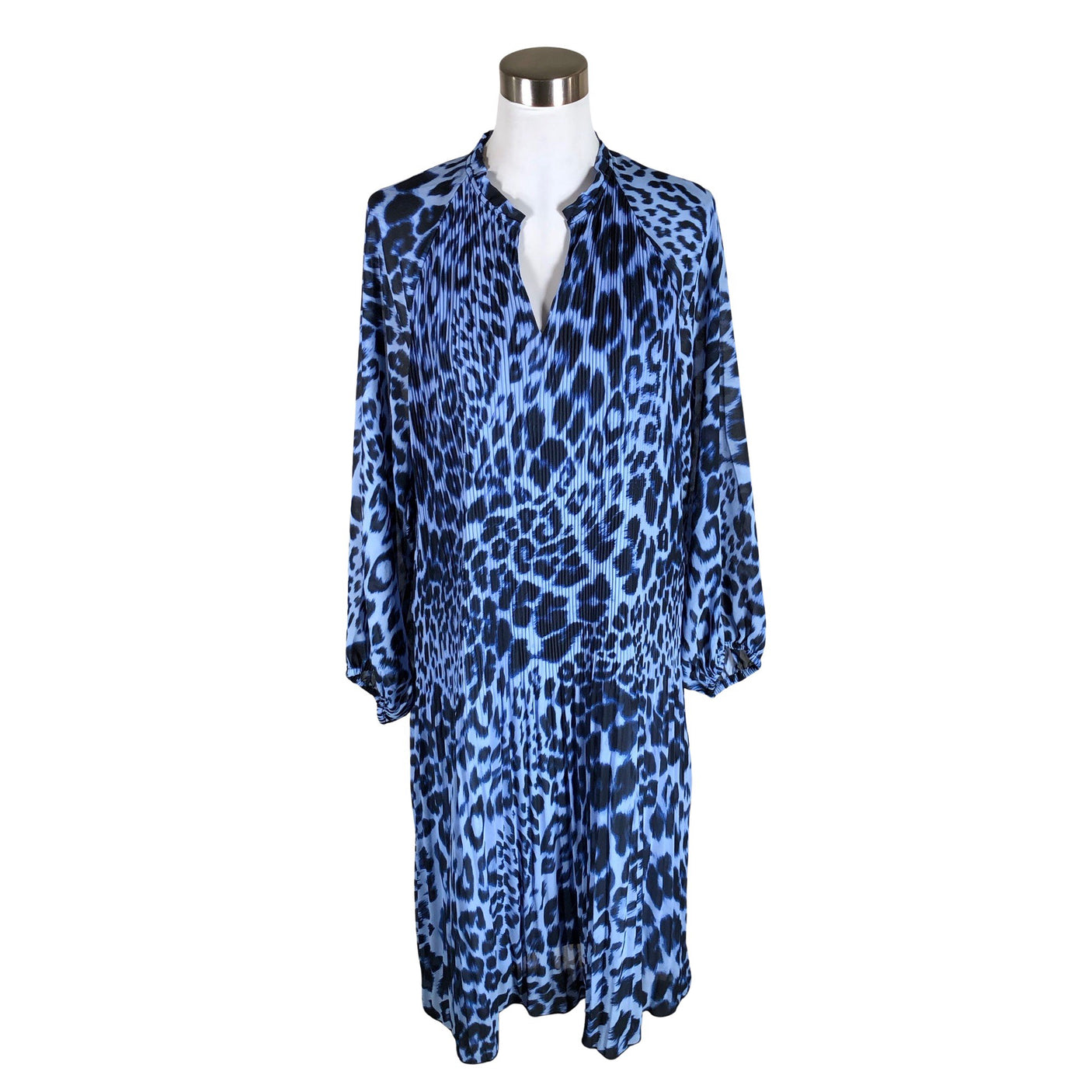 Unisex InWear - Schiffon dress, size 40 - Blue (1)
