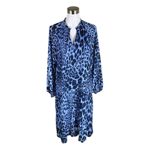 Unisex InWear - Schiffon dress, size 40 - Blue (1)