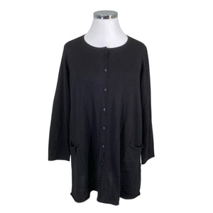 Unisex Gudrun Sjöden - Cardigan, size 48 - Black (1)