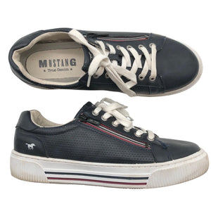 Unisex Mustang - Casual sneakers, size 42 - Blue (1)