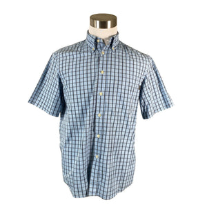 Unisex Cottonfield - Collared shirt, size M - Light blue (1)