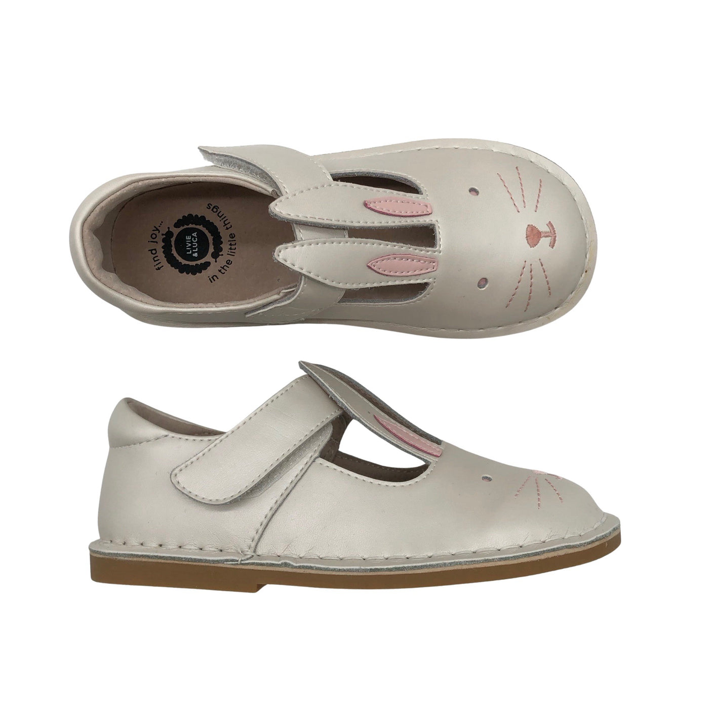 Unisex Livie & Luca - Ballerinas, size 31 - Natural white (1)