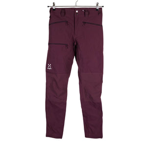 Unisex Haglöfs - Outdoor pants, size 38 - Wine red (1)