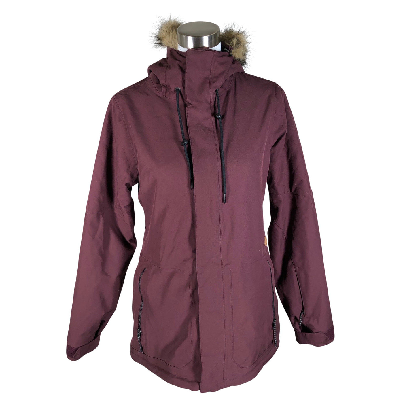Unisex Volcom - Winter jacket, size 38 - Wine red (1)