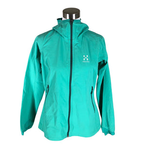Unisex Haglöfs - Soft shell jacket, size 40 - Turquoise (1)