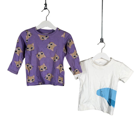 Unisex Bogi - Tricot shirt, size 80 - 86 - Violet ()