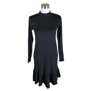 Unisex Mama Licious - Tricot dress, size 36 - Black (1)