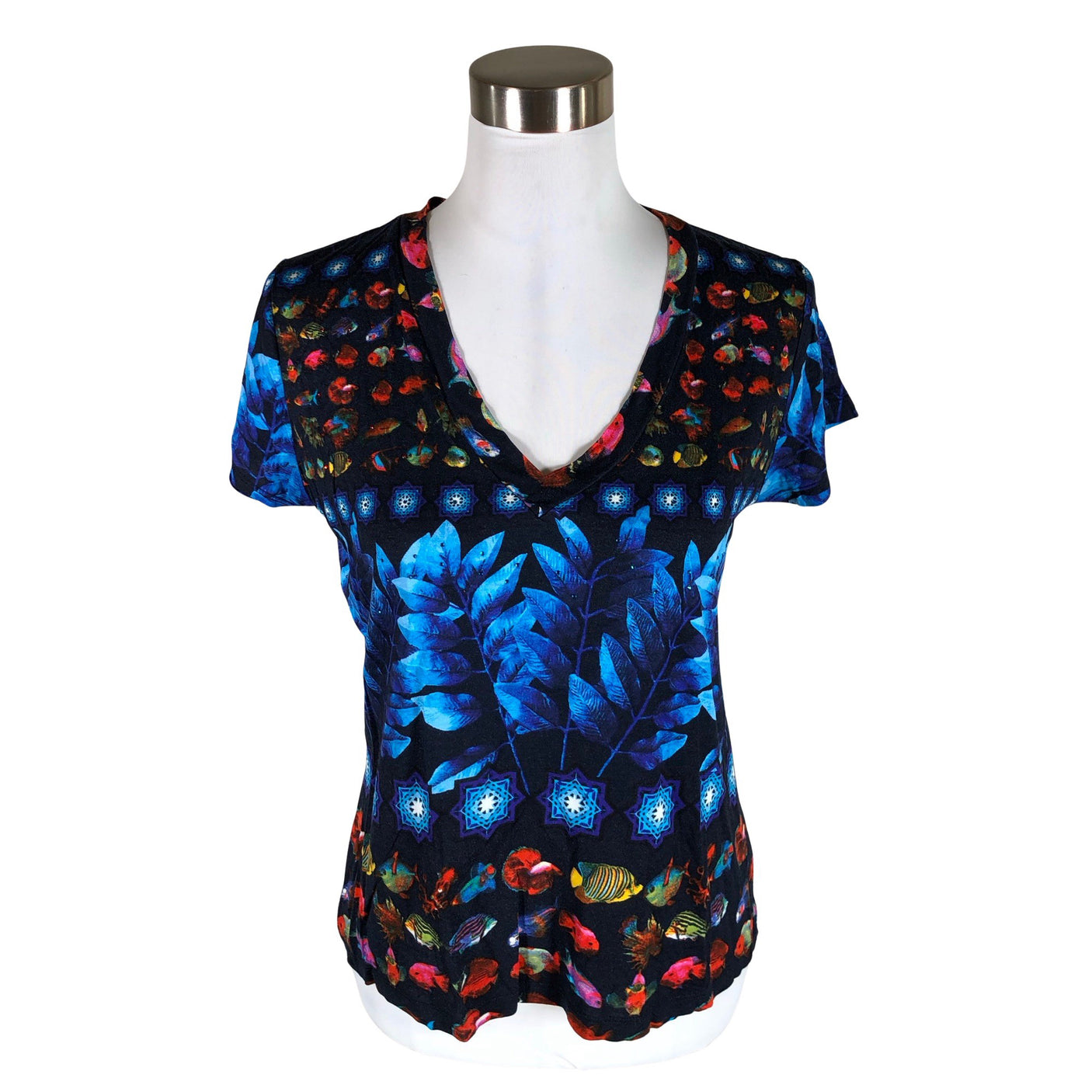 Unisex Desigual - T-shirt, size 40 - Blue (1)