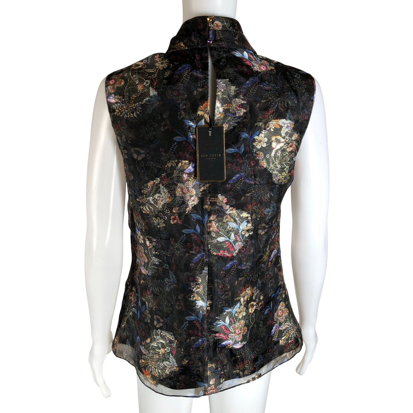 Unisex Ted Baker - Party top, size 38 - Black (2)