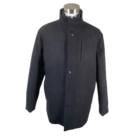 Unisex Jack & Jones - Wool coat, size XS - Black ()