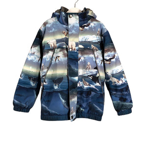 Unisex Molo Kids - Winter jacket, size 122 - 128 - Blue (1)