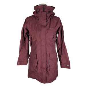 Unisex Didriksons - Outdoor jacket, size 38 - Wine red (1)