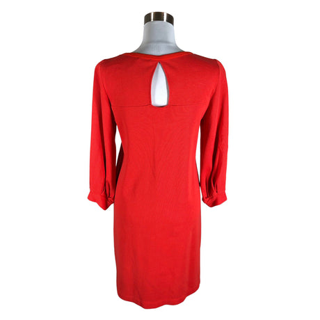 Unisex Massimo Dutti - Tricot dress, size 38 - Red (2)