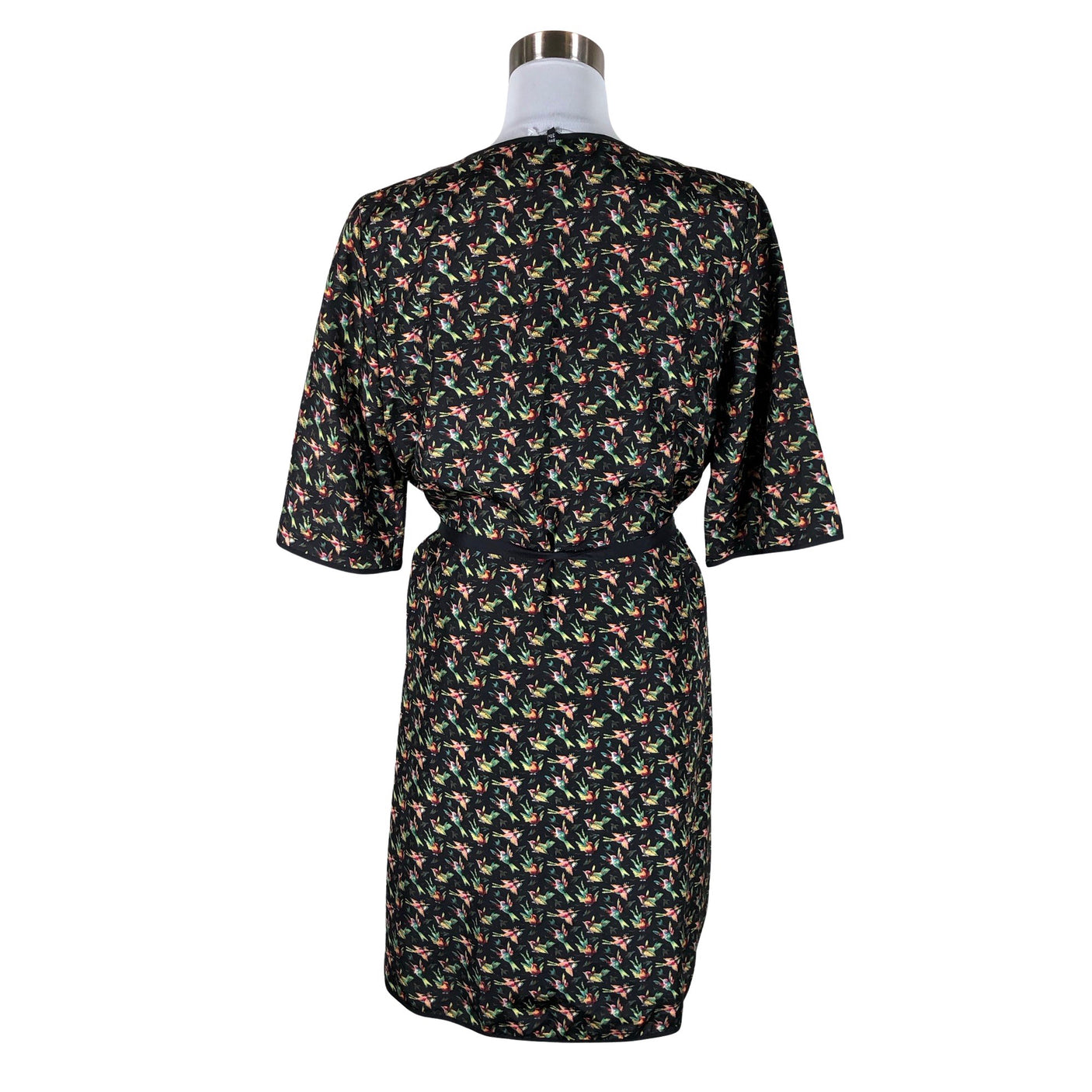 Unisex InWear - Schiffon dress, size 38 - Black (2)