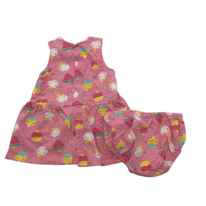 Unisex Tuc Tuc - Tricot dress, size 50 - 56 - Light pink (2)