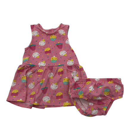 Unisex Tuc Tuc - Tricot dress, size 50 - 56 - Light pink ()