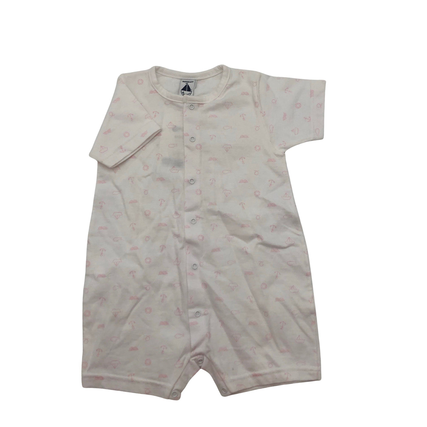 Unisex Babidu - Overalls, size 74 - 80 - White (1)