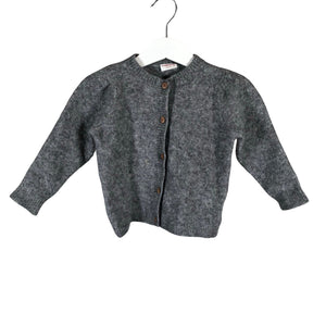 Unisex POMPdeLUX - Cardigan, size 80 - 86 - Gray (1)