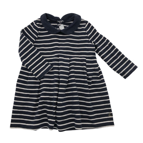 Unisex Petit Bateau - Sweatshirt dress, size 74 - 80 - Blue ()