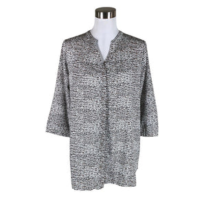 Unisex O.I.S - Schiffon tunic, size 38 - White (1)