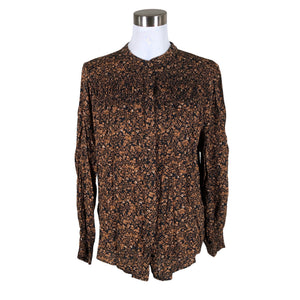 Unisex Free Quent - Blouse, size 40 - Brown (1)